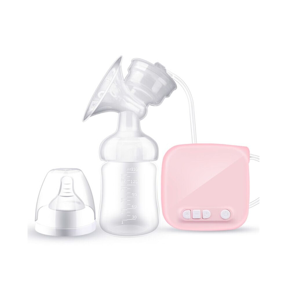Electric Breast Pump Automatic Milker With Baby Bottle Suction Milk Extractor New Wejoy