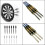 6Pcs/et Professional Replaceable Dart Steel Tip 2BA Thread Darts Needle Accessories 3