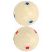 57.2mm Standard Billard Ball Resin Pool Table Cue Ball Dot-Spot Practice Pool Balls Billiard Accessories