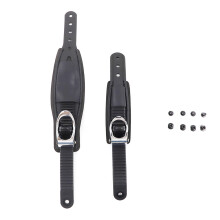 Set New High Quality Snowboard Binding Toe Ratchet Tongue Ladder Straps Black Cyan Plastic Ski Accessories Snowboarding