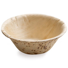 Promotion - Party Wedding Supplies, Disposable Eco-Friendly Tableware 60ml Mini Bamboo Leaf Dessert Dish Bowl, 20/Pack