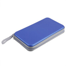 80x Disc CD/VCD/DVD Portable Storage Case Wallet Hard Box Bag Holder