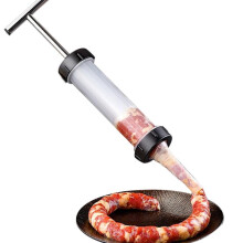 NEW Kitchen Sausage Stuffer Jerky Gun Manaul Meat Syringe Home Made Homemade Sausage Tool Small Sausage Tool Sausage Filler New