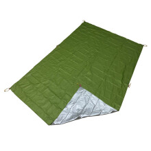 FLAME'S CREED 15D Nylon Silicone Silver Coated Tarp Lightweight Sun Shelter Camping Mat Tent Footprint 210x150CM