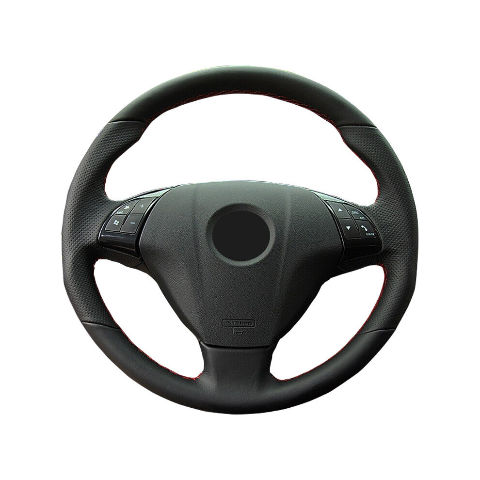 Car Steering Wheel Cover For Fiat Bravo Doblo Opel Combo Grande Punto Linea Qubo For Vauxhall Steering Wrap Microfiber Leather 5063131442250