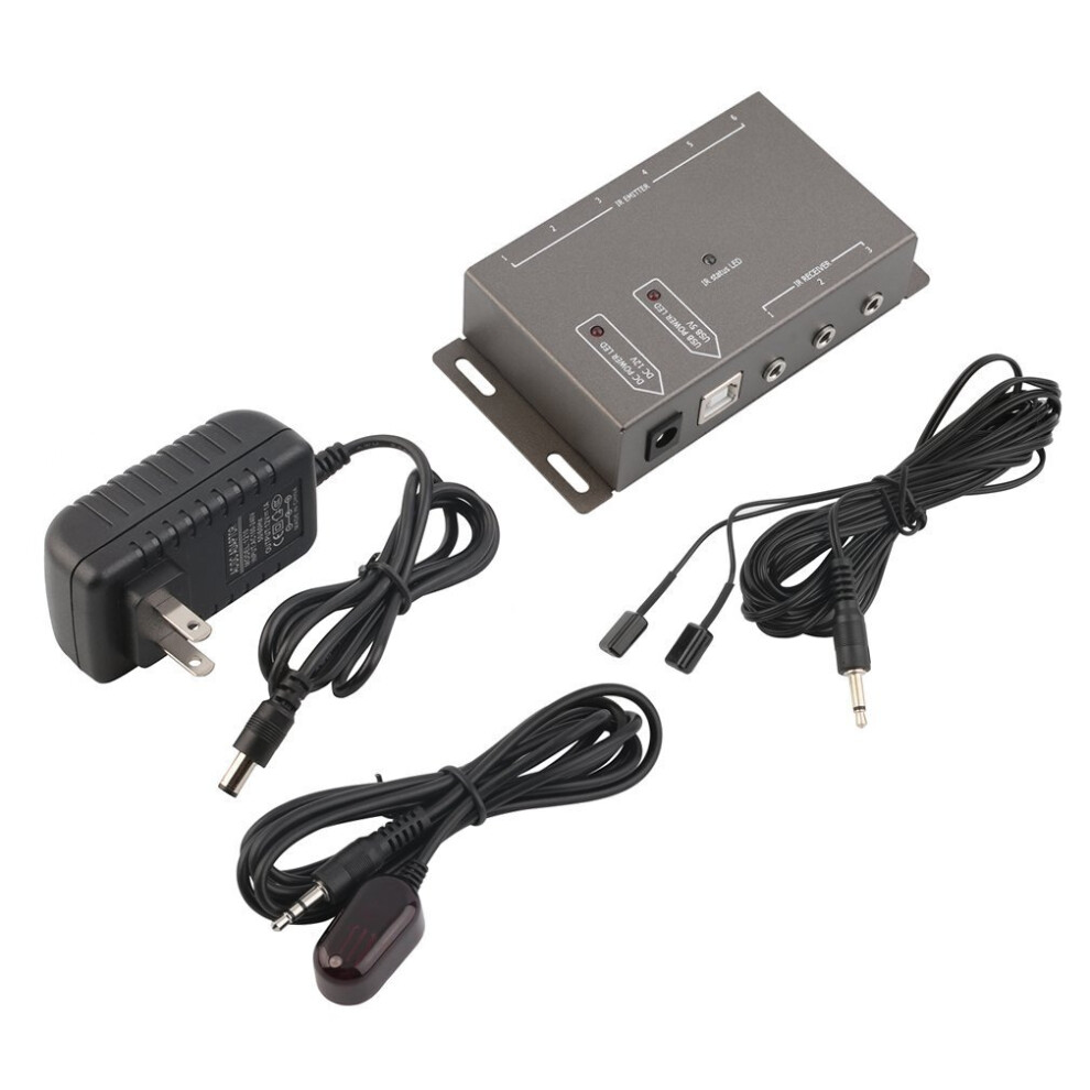 Ir Infrared Remote Control Repeater Extender Av Kit 4 Emitters 1 Receiver 5063131636154