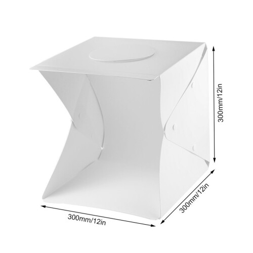 Foldable Light Room LED Photo Studio Photography Light Tent Backdrop Mini Box 2