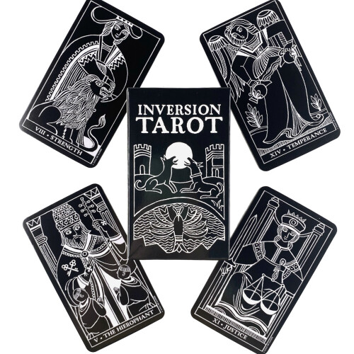 CRAFTERIAN Foil Tarot Cards, 78 Tarot Deck, Original Tarot Cards For Beginners And Experts With Guide Book And Gift Bag, Fortune Telling Game, Divination Tools For All Skill Levels, Green