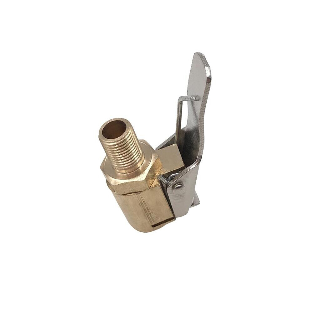 1pcs Car Auto Brass 8mm Tyre Wheel Tire Air Chuck Inflator Pump Valve Clip Clamp Connector Adapter Car-styling-image-OPC-PBNWK9T-NEW