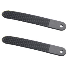 Length 170MM 1 Pair & 2pcs Snowboard Binding Toe Ratchet Ladder Straps White Plastic Black