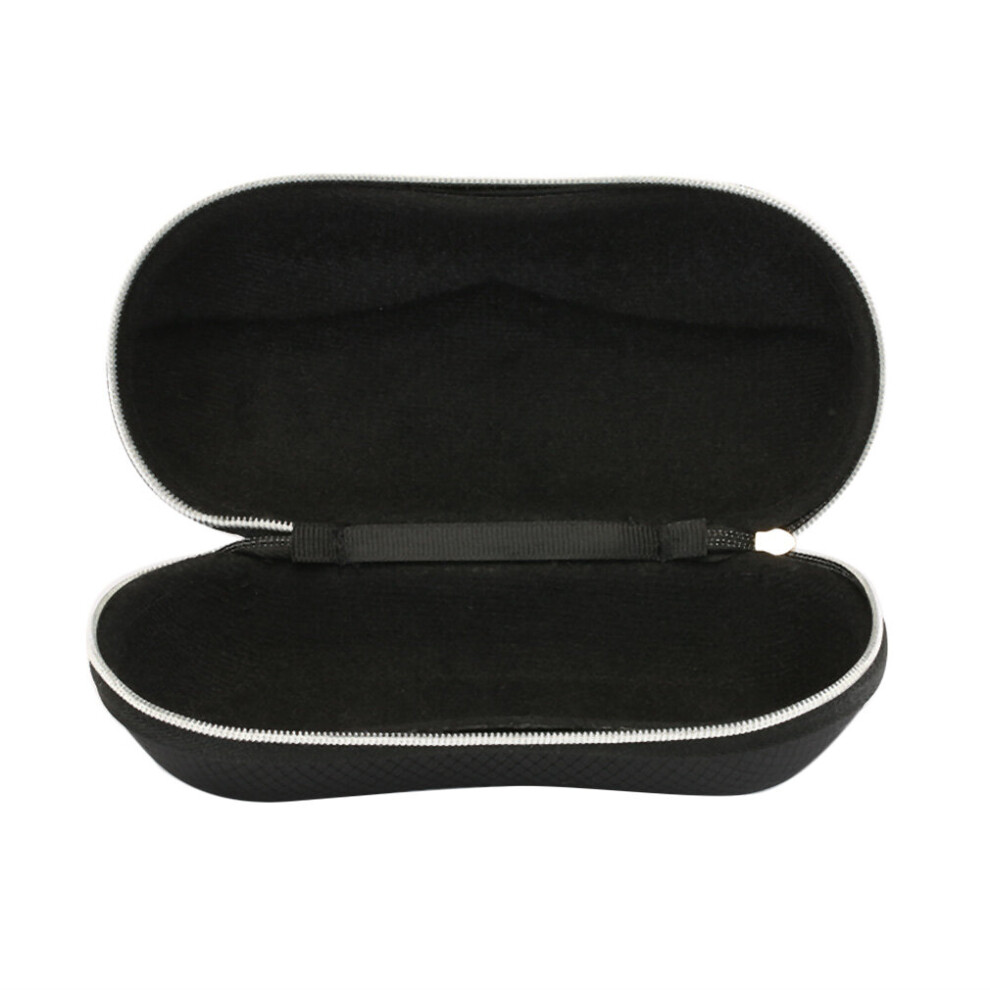 Wejoy Portable Fiber Zipper Eyewear Case Glasses Sunglass Shell Protector Box