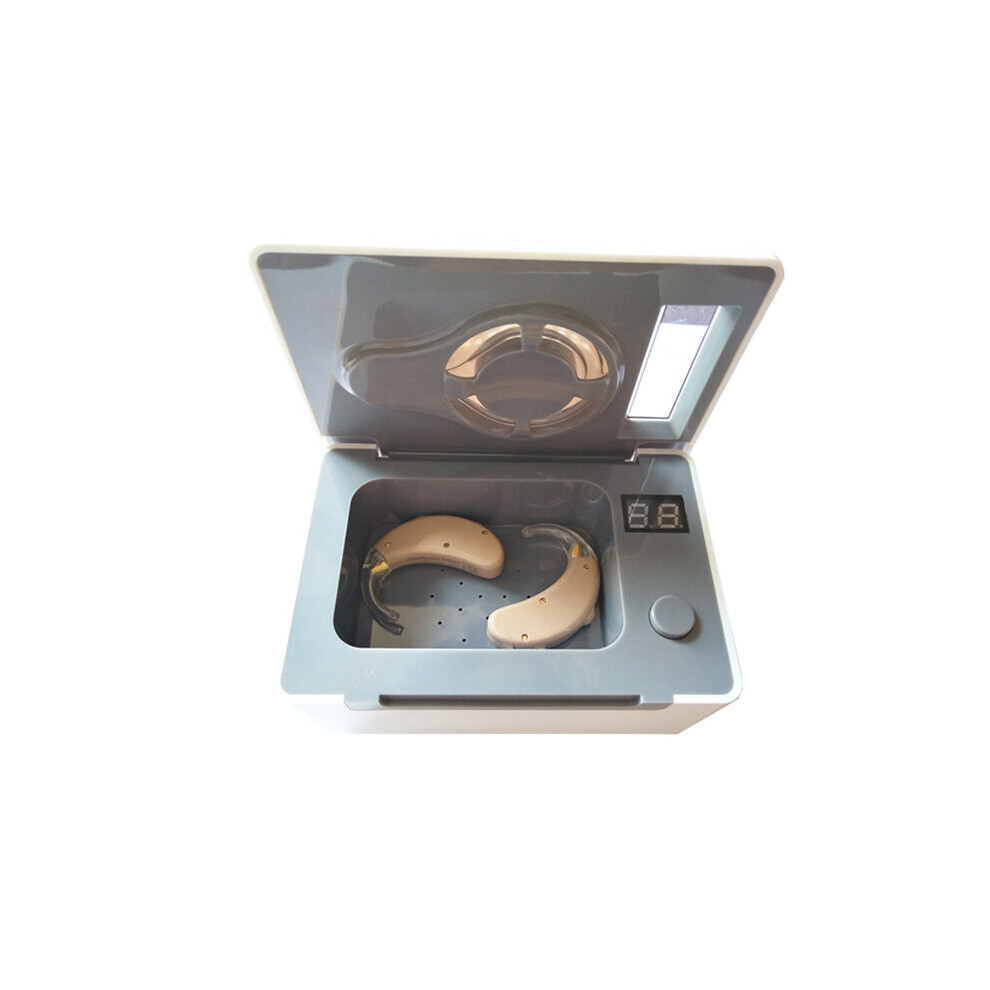 Wejoy Light Hearing Aid Drying Case 3/6 Hour Timer Electronic Uv Ear Aid Daily Maintenance Dehumidify Hearing Aid Dryer