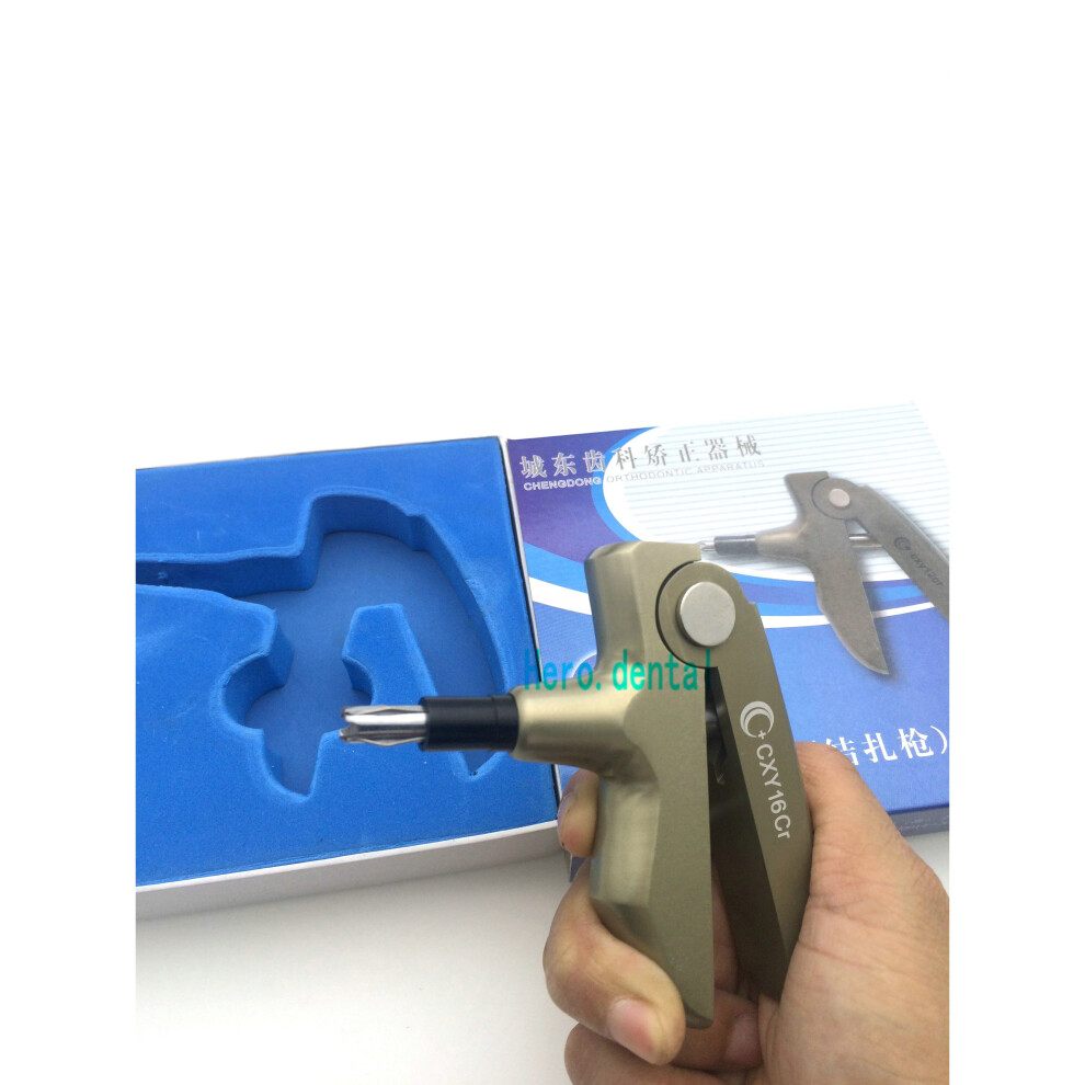 Wejoy Dental Metal Orthodontic Ligature Gun Dispenser Autoclavable