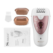 Professional Women Epilator Lady Shaver Dual Use Hair Remover Kit Body Leg Hair Pulling Depilatory Device Bikini Trimmer Razor