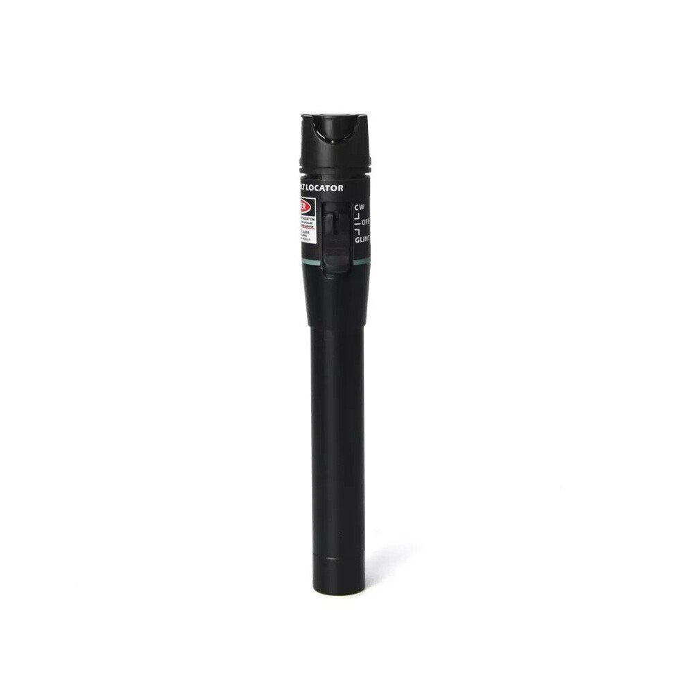 Fiber Optic Power Meter Optical Fiber Kit Laser Pointer Vfl Pen-Type Fiber Optic Visual Fault Locator 650Nm 10Mw Red 5063131523805
