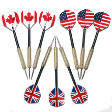 3PCS Darts 18g 145mm Professional Copper Steel Needle Tip Darts With Brass Darts Shafts Party Entertainment Hobby Throwing Toy