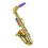 Saxophone Prop 8 Colored Notes Sax Wind Instrument Teaching Educational Toys 3