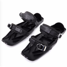 Ski shoes nylon black metal buckle winter outdoor wearable mini snowboard sled