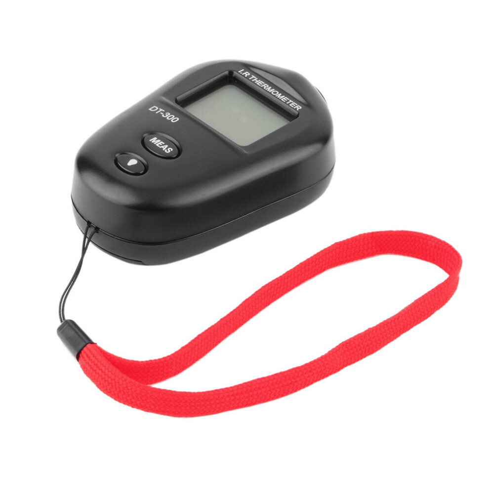 Wejoy Black Mini Digital Non-Contact Ir Infrared Lcd Thermometer Dt-300 Ud6
