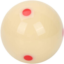 1 large American red dot cue ball 57.2 mm billiard cue ball snooker training ball practice ball American ball head
