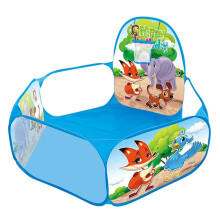 1.2M kids Playpen Playground Baby Ball Pit Balls Dry Pool with Basketball Hoop Children's Tent Park Portable Kids Balloons Toys