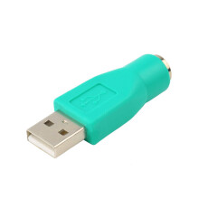 USB Male To PS2 Female Adapter Converter for Computer PC Keyboard Mouse