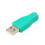 USB Male To PS2 Female Adapter Converter for Computer PC Keyboard Mouse 1