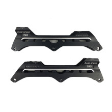 Powerslide Speed Inline Skate 3*110mm Frames 243mm With 100mm or 110mm Powerslide Skating Wheels For 165mm Mounting Distance
