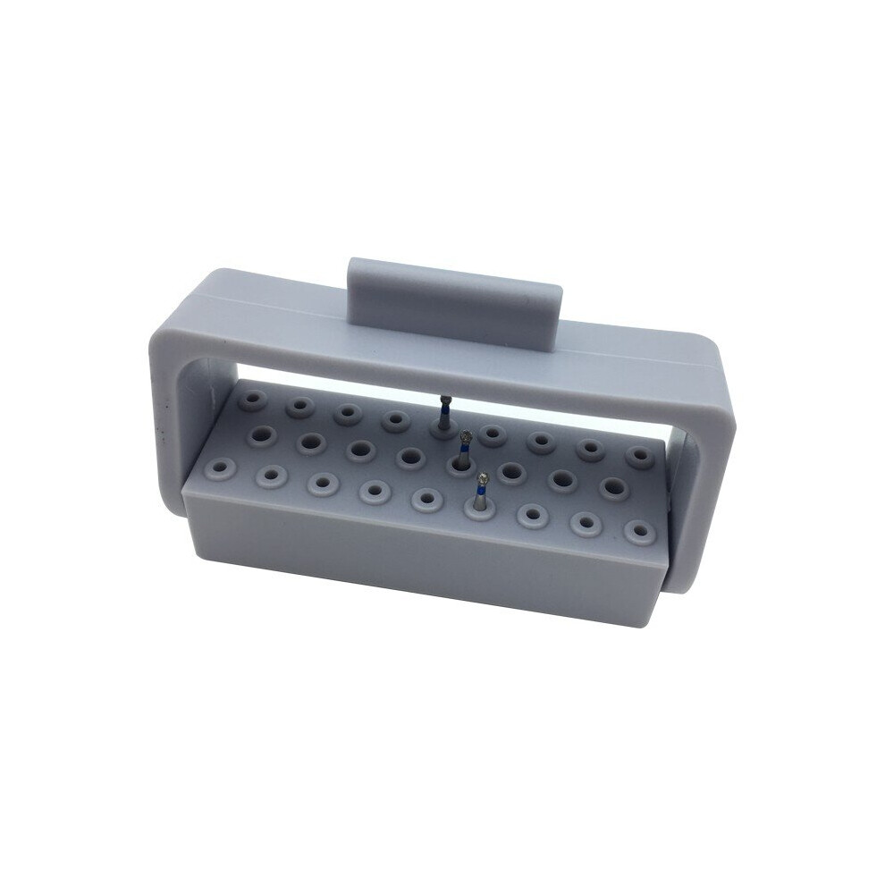 1Pc Dental Bur Holder 26 Holes Burs Organizer Autoclave Sterilizer Case 5063131583212