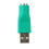 USB Male To PS2 Female Adapter Converter for Computer PC Keyboard Mouse 7