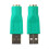 USB Male To PS2 Female Adapter Converter for Computer PC Keyboard Mouse 3
