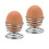 2PCS Egg Cup Boiled Eggs Holder Spiral Kitchen Breakfast Hard Boiled Spring Holder Egg Cup Cooking Tool 2