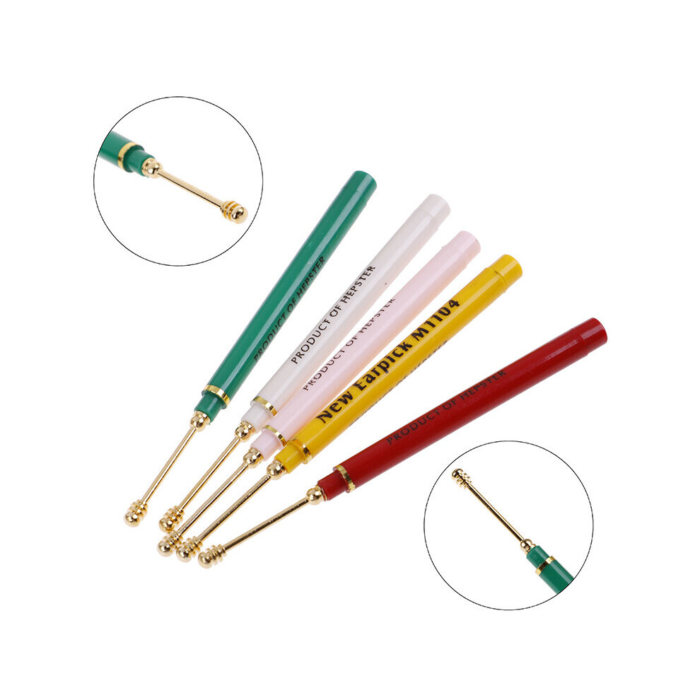 Wejoy 1Pcs Ear Clean Tool Ear Wax Pickers Wax Remover Curette Ear Pick Cleaner Ear Cleaner Spoon Care Stainless Steel Earpick