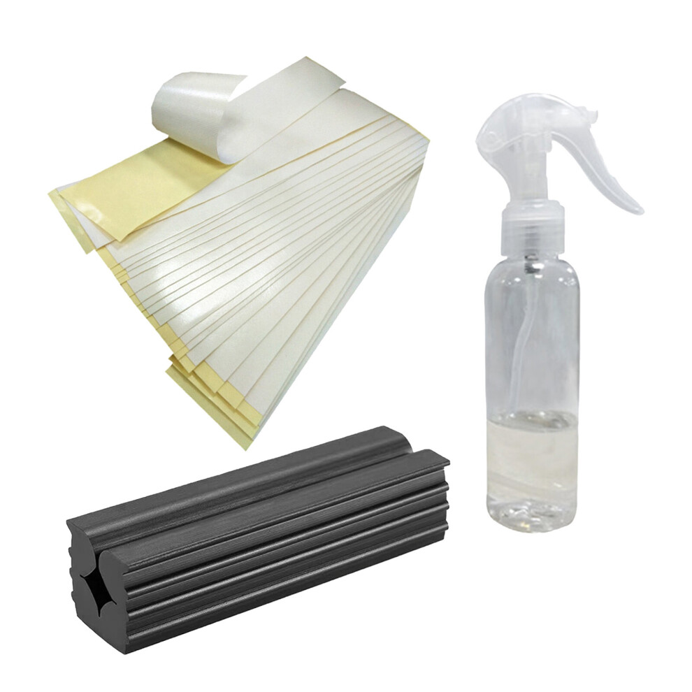 Golf Club Grip Kit for Golf Club Regripping  Includes 15 Tape Strips, Rubber Vice Clamp, and 4oz Solvent with Sprayer Bottle