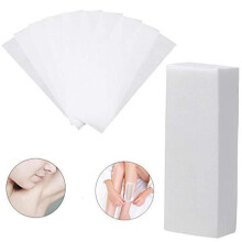 50/80pcs Hair Removal Depilatory Wax Strips Paper Nonwoven Body Cloth Epilator Depilation Wax Strip Paper Roll Waxing for Beauty