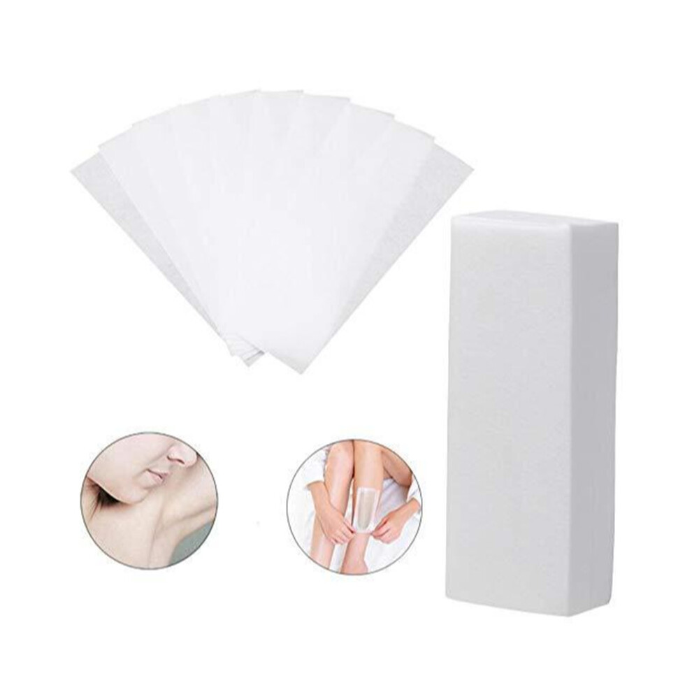 Wejoy 50/80Pcs Hair Removal Depilatory Wax Strips Paper Nonwoven Body Cloth Epilator Depilation Wax Strip Paper Roll Waxing For Beauty