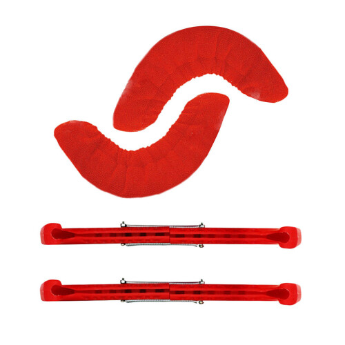Skate Blade Walking Guard Figure Skates Blades Red Soaker Protector 2