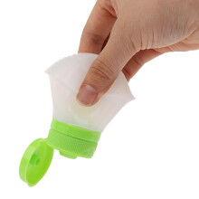 1Pc Silicone Sauce Squeeze Bottle ,Salad Dressing Containers,Portable Soft Leak Proof Squeezable Bottle For Salad Sauce