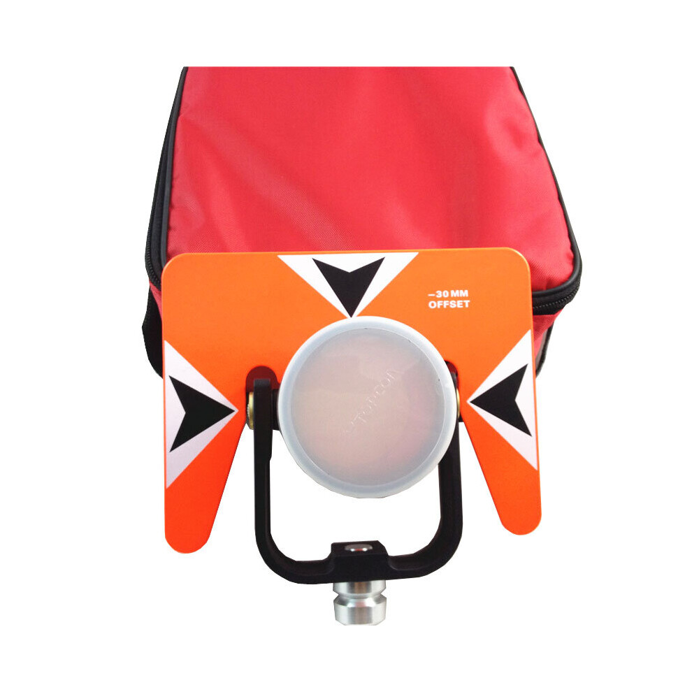 2021 Brand New Single Prism For Nikon Sokkia Topcon South Total Station Surveying Prism Constant -30/0Mm With Soft Bag Red 5063131579260