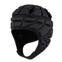 Soft Shell Football Helmet Scrum Cap 7v7 Foam Cotton Protective Rugby Helmet Flag Goalkeeper Padded Headgear Autism Sports Kids
