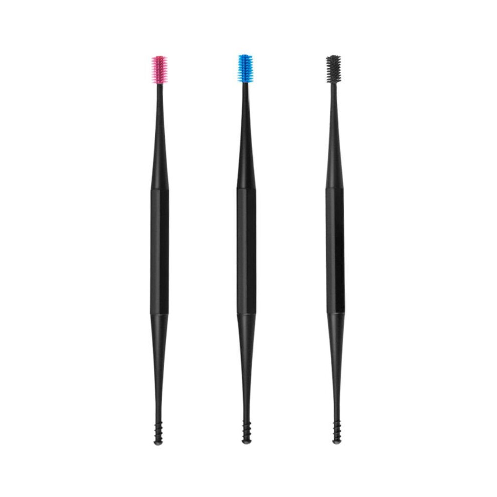 Wejoy Soft Silicone 360 Degree Sipral Earpick Double Sided Ear Wax Curette Remover Cleaner Spoon Brush Hygiene Car