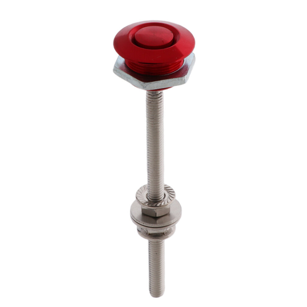 Car Hood Pins Lock Quick Latch Low Profile Lockable Push Button Hood Pins 25Mm Dia Universal Auto Modified Mini Hood Lock 5063131361643