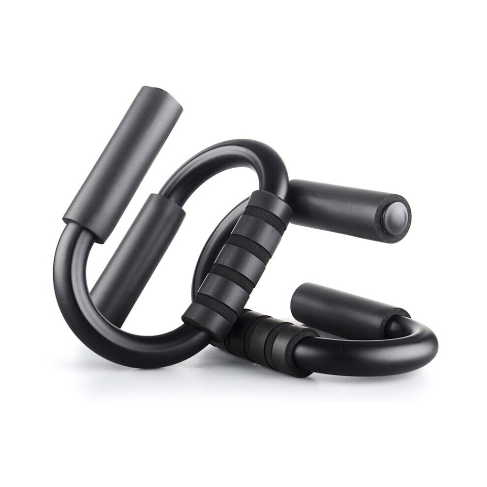 Home Arm Fitness Push Up Stands Bar S Shaped Push-Up Rack Exercise Pushups Body Building Home Muscle Training Professional  Gym 