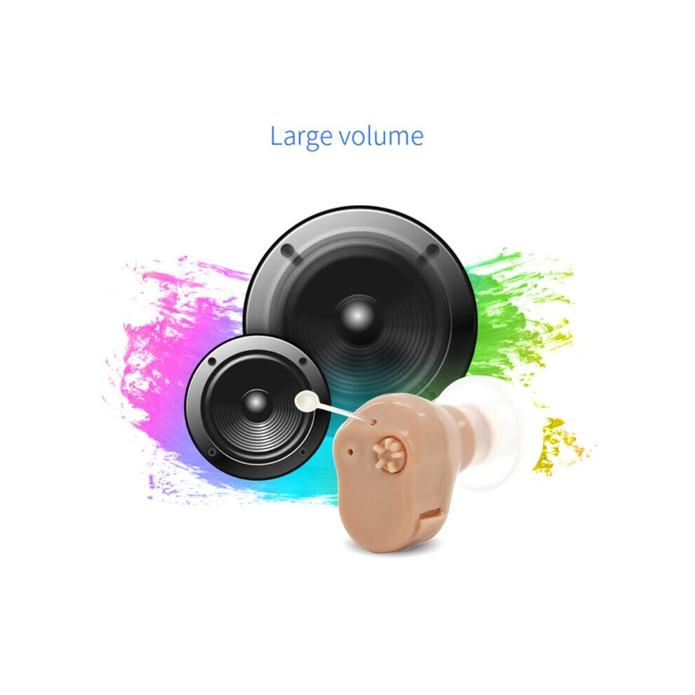 Wejoy Mini Digital Hearing Amplifier Aid 1 Pair Sound Enhancement Device With Noise Reduction For Adults 67Jd