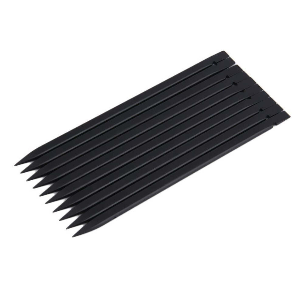 10Pcs Plastic Anti-Static Spudger Pry Opening Repair Tool For Iphone Black 5063131627664