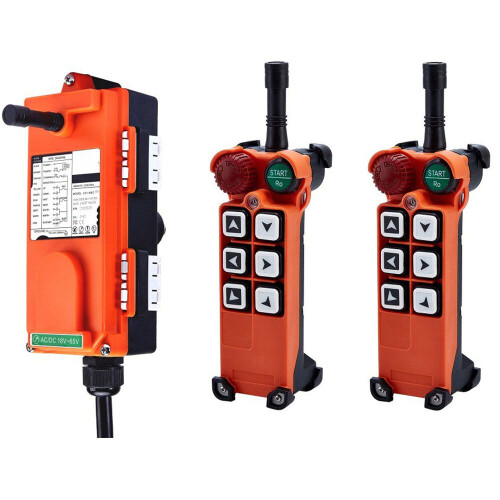 Original TELECRANE Wireless Industrial Remote Controller Electric Hoist Remote Control 2 Transmitter + 1 Receiver F21-E1 2