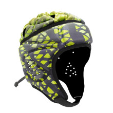 Football Helmet Soft Protective Headgear Protective Gear Rugby Headguards Padding Padded Helmet Reduce Impact Collision Protect