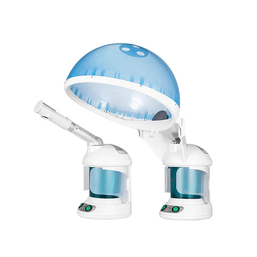 Wejoy 2 In 1 Hair Facial Steamer Air Humidifier Hot Mist Moisturizing For Facial Sauna Hydration Skin Care Home Salon Face Atomizer