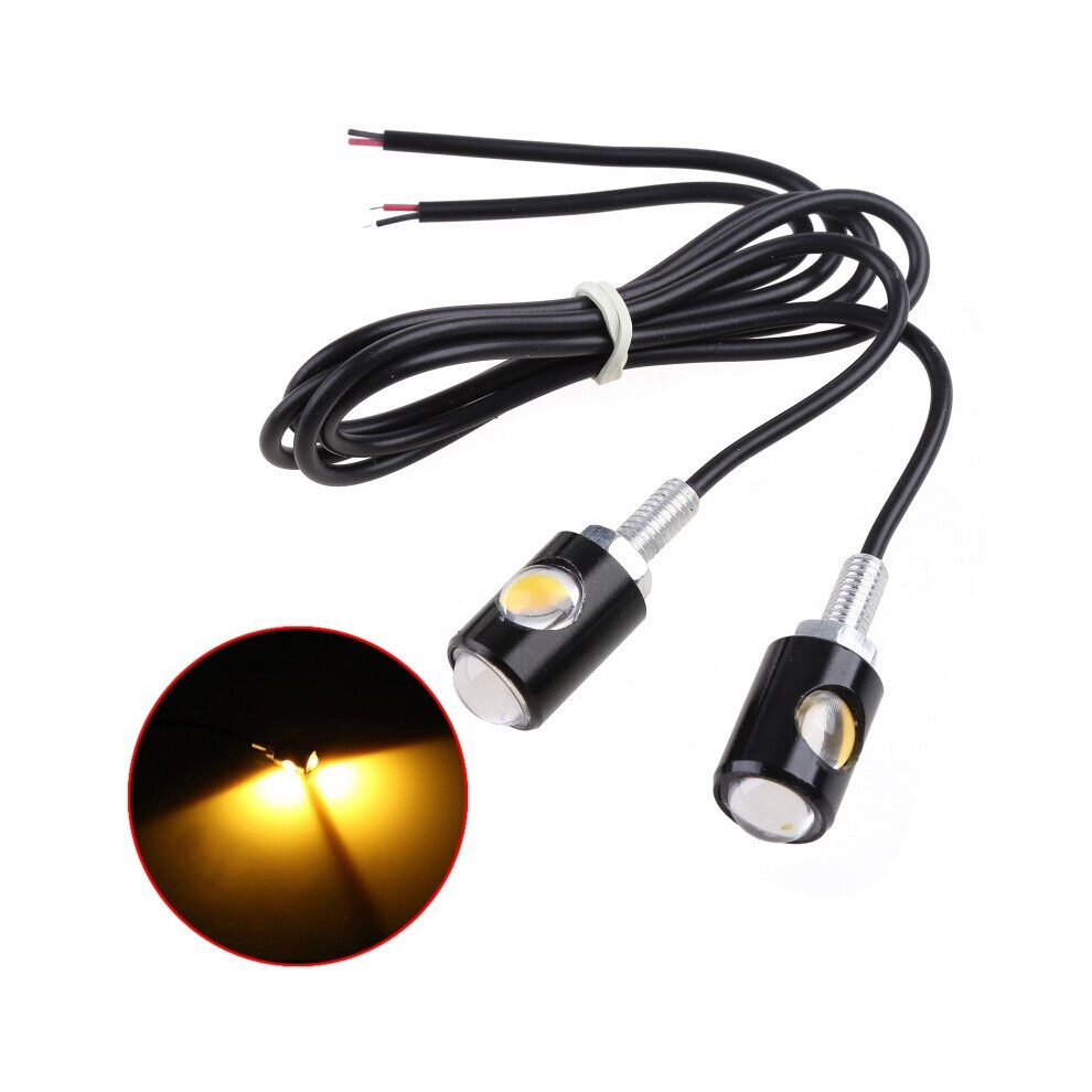 1Pair Universal Motorcycle Led Mini Turn Signal Eagle Eye Shape Turn Indicators G8te Light 5063131415216