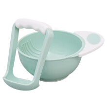 Baby Food Grinding Bowl Children's Complementary 2-piece Grinder Crushing Fruits Squeezing Juice Safe And Hygienic Feeding Mills